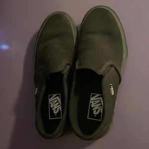All Black Vans Womens Size 7.5 Never Worn